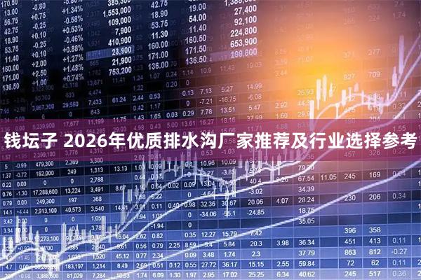 钱坛子 2026年优质排水沟厂家推荐及行业选择参考